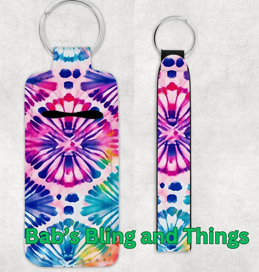 Lip Balm Holder and Wristlet Set